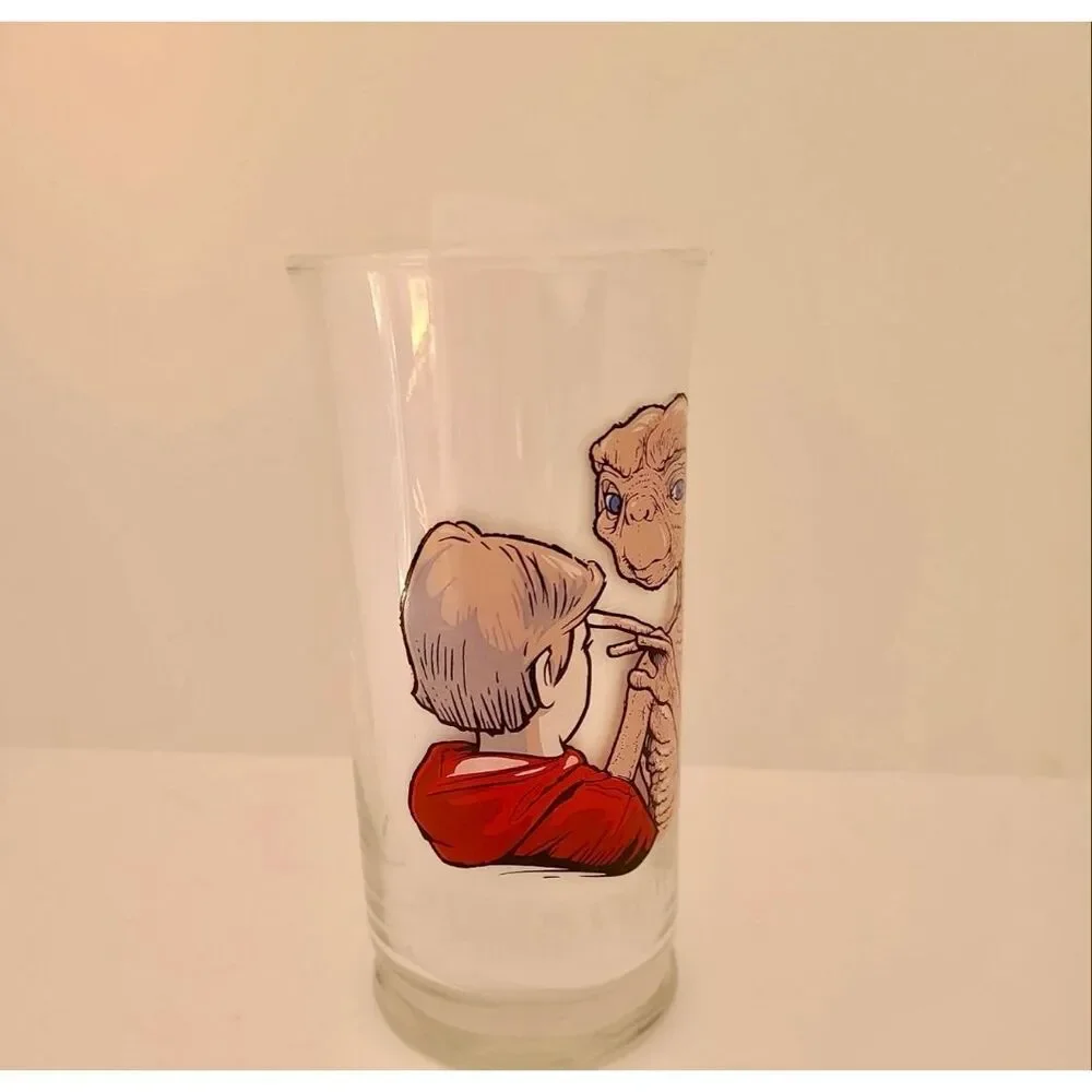 Set of 4 Vintage 1982 Pizza Hut / E.T. Drinking Glasses